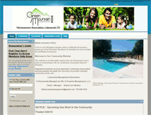 Tablet Screenshot of greenmountainii.com